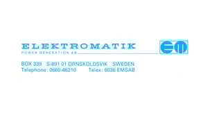 1980 Elektromatik logo
